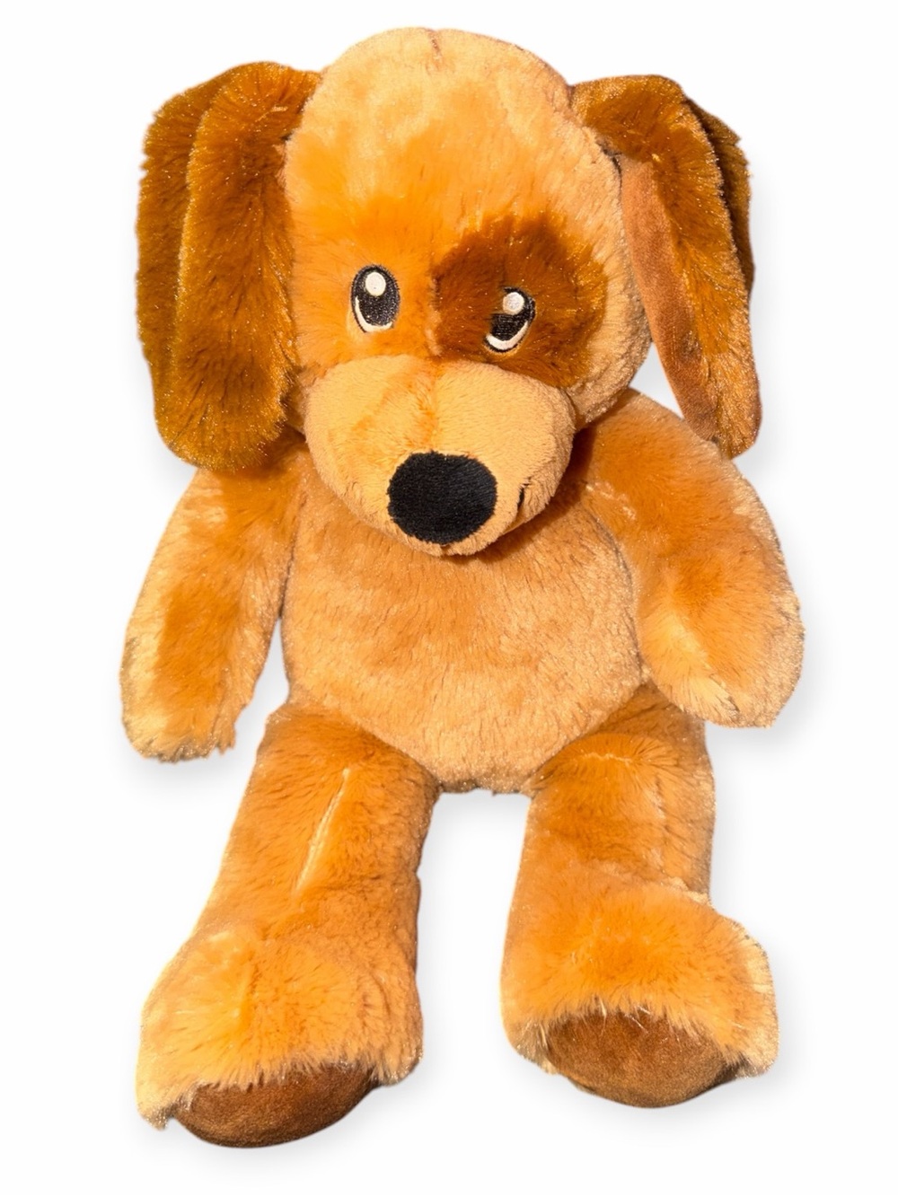 Build-A-Bear Chocolate Chunk Lil' Pup Brown Dog Plush Stuffed Animal